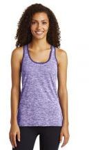 Sport-Tek ® Ladies PosiCharge ® Electric Heather Racerback Tank Top